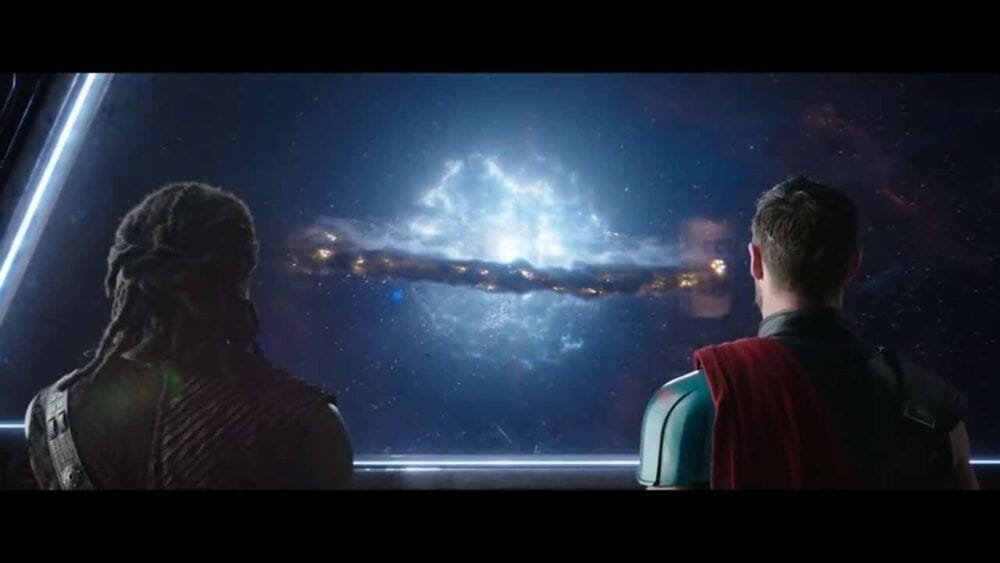 Hình ảnh Asgard bị phá hủy trong Thor: Ragnarok