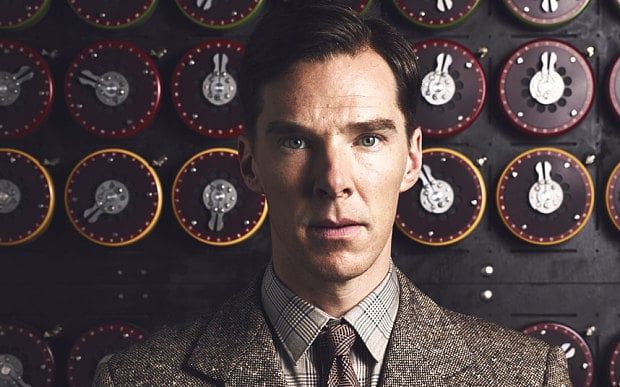 Tạo hình của Cumberbatch trong the Imitation Game