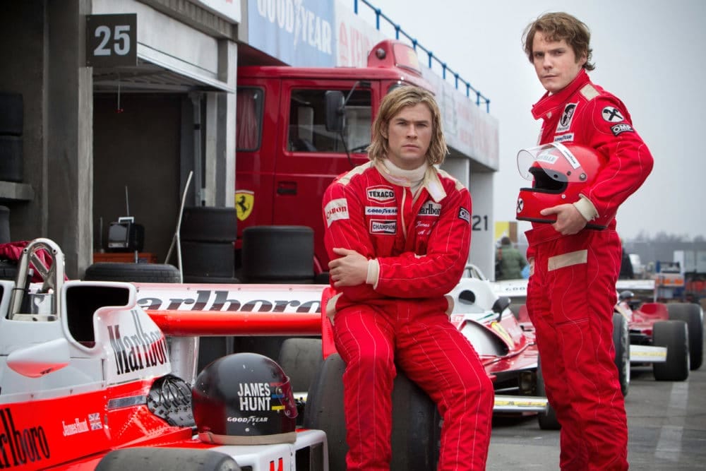 Nhân vật James Hunt trong phim Rush