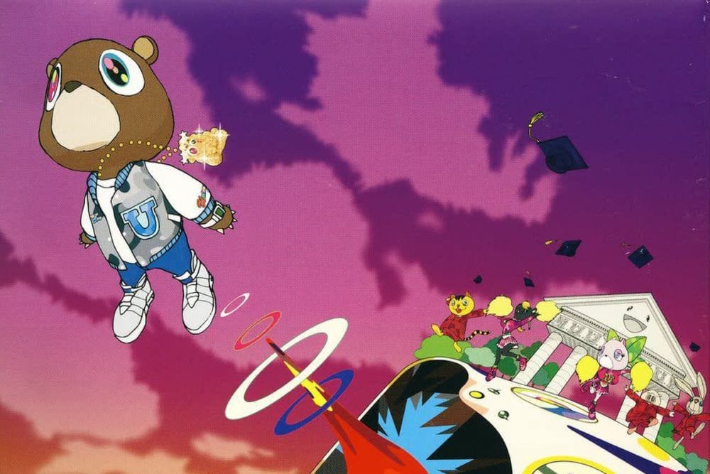 Ảnh bìa album Graduation của Kanye West