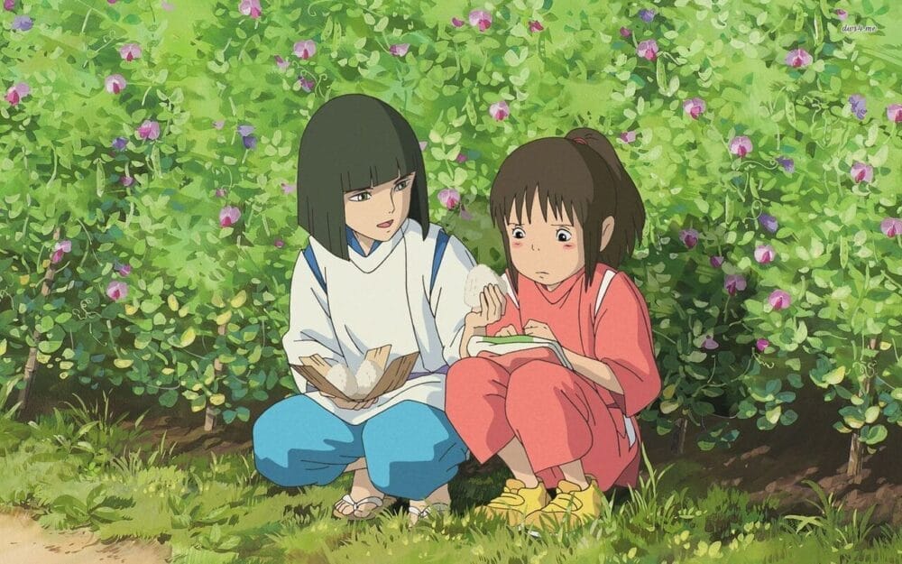 Hình ảnh Haku và Chihiro