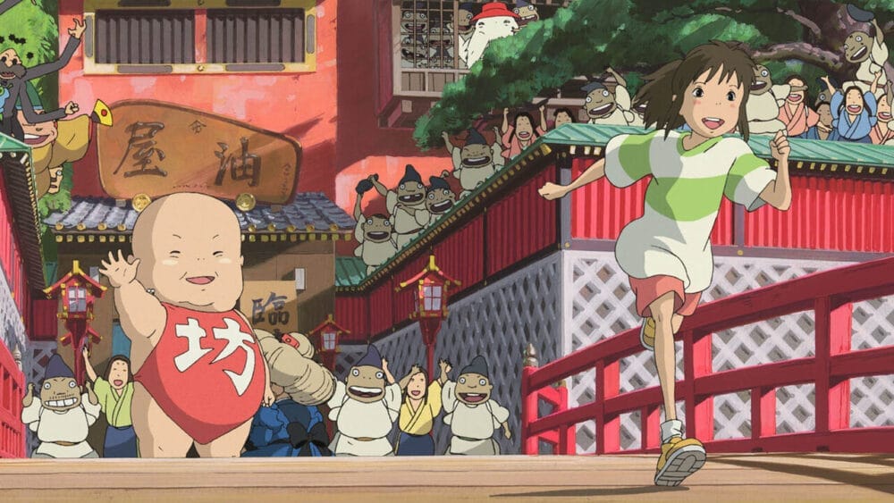 Phân cảnh kết thúc của Spirited Away