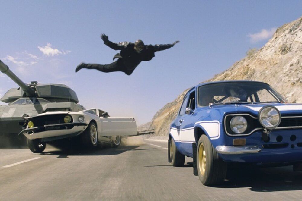 Phân cảnh mạo hiểm trong fast 6
