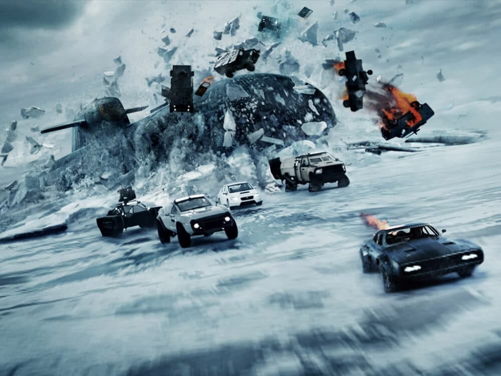 Cảnh phim fast 7