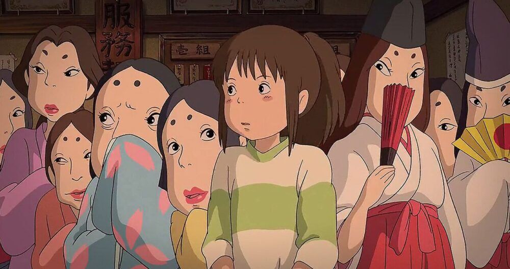 Phân cảnh trong phim Spirited Away