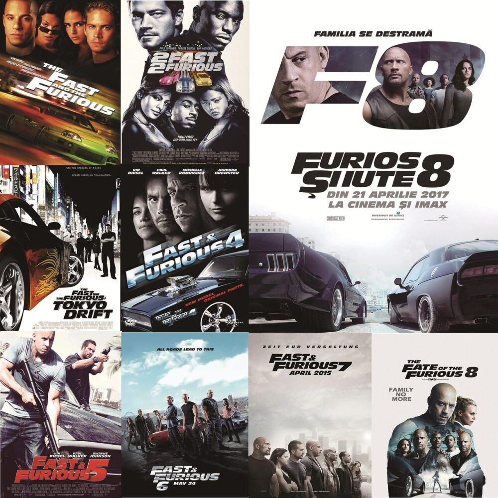 Hình ảnh tám phần Fast and Furious