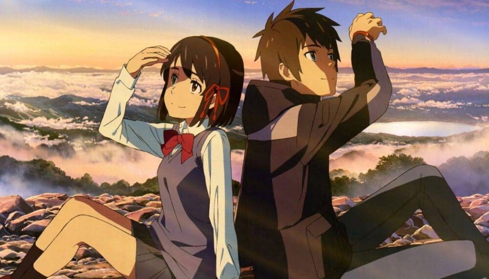 Lần đầu Taki và Mitsuha gặp nhau
