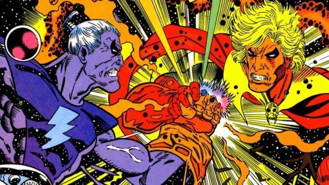 Adam Warlock đối đầu với Magus