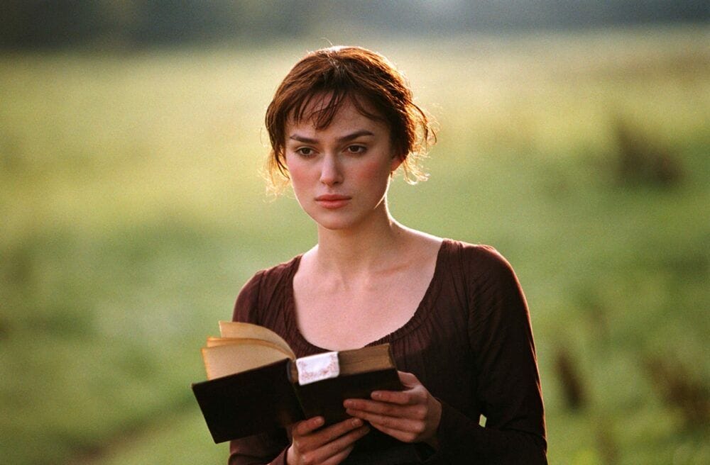 Hình ảnh Keira Knightley trong vai Elizabeth Bennet