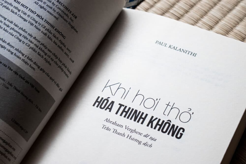 Hình ảnh cho sách Khi hơi thở hóa thinh không