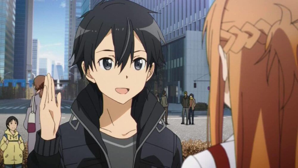 Hình ảnh kirito trong Sword art Online