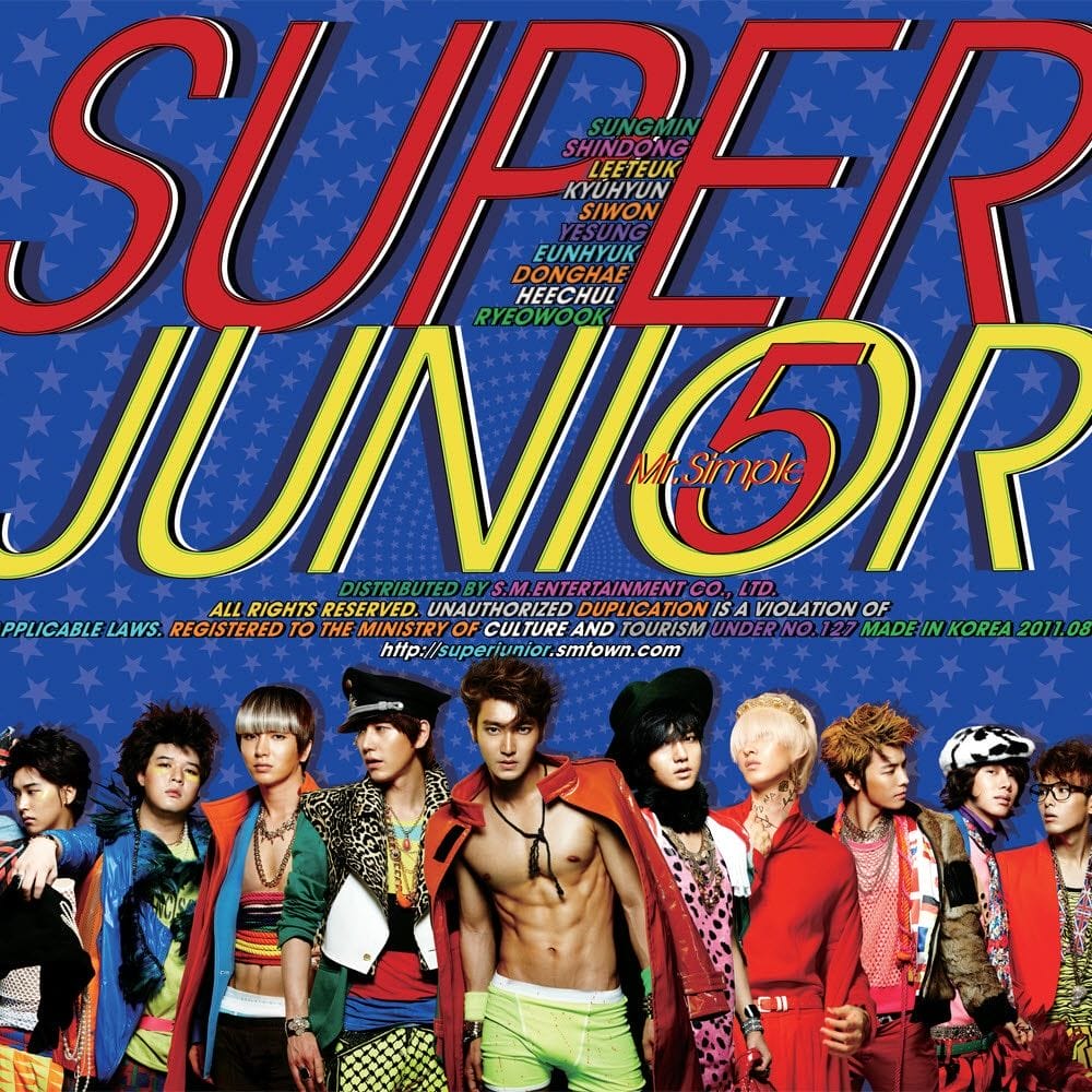 Bìa CD của Album Mr.Simple phiên bản A