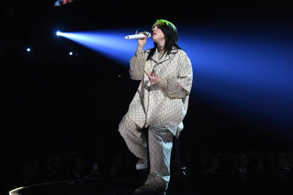 màn biểu diễn tại Grammy của Billie Eilish