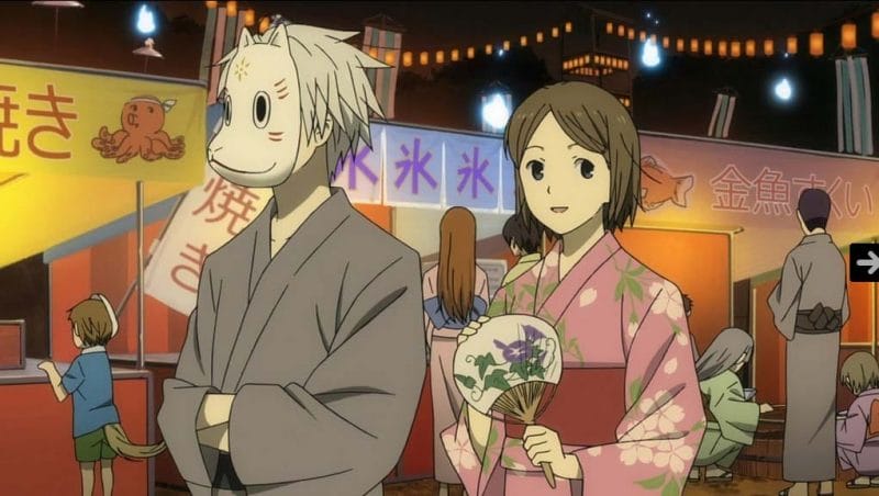 Hotaru luôn gắn bó với những màu sắc tươi sáng trong Lạc vào khu rừng đom đóm