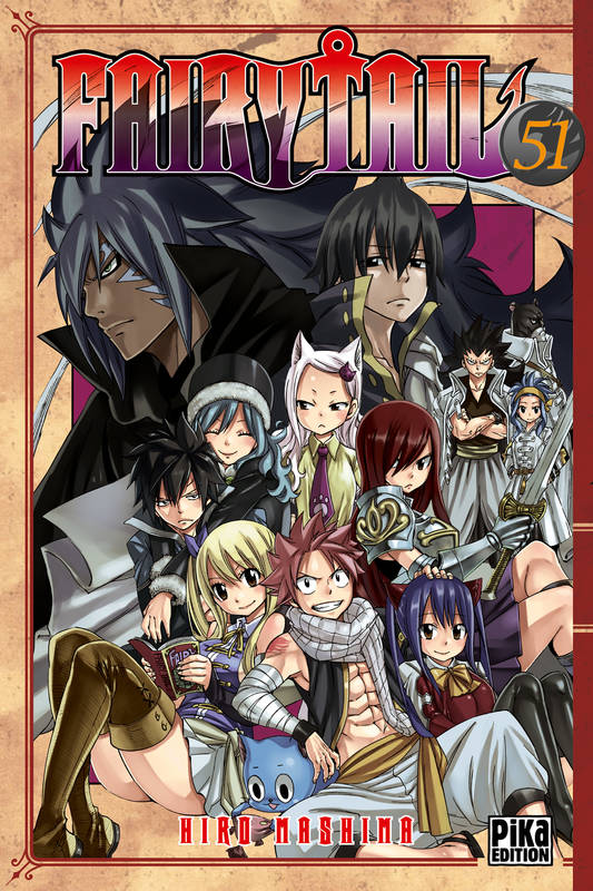 Bìa truyện tranh của Hội pháp sư Fairy Tail