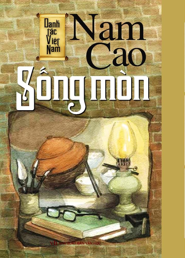 Bìa sách của tiểu thuyết hiện thực Sống mòn
