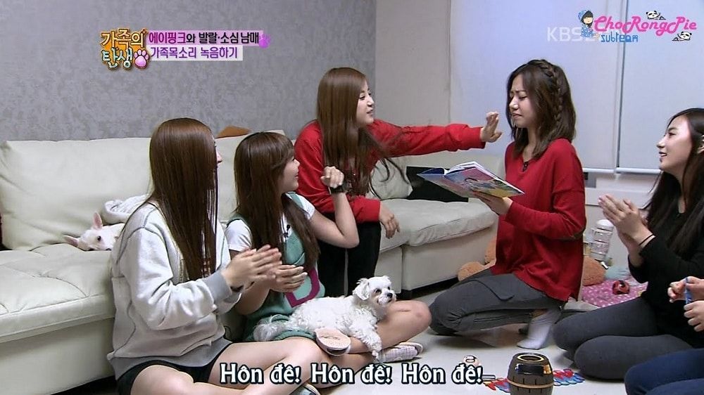 Phân cảnh trong chương trình Birth Of A Family