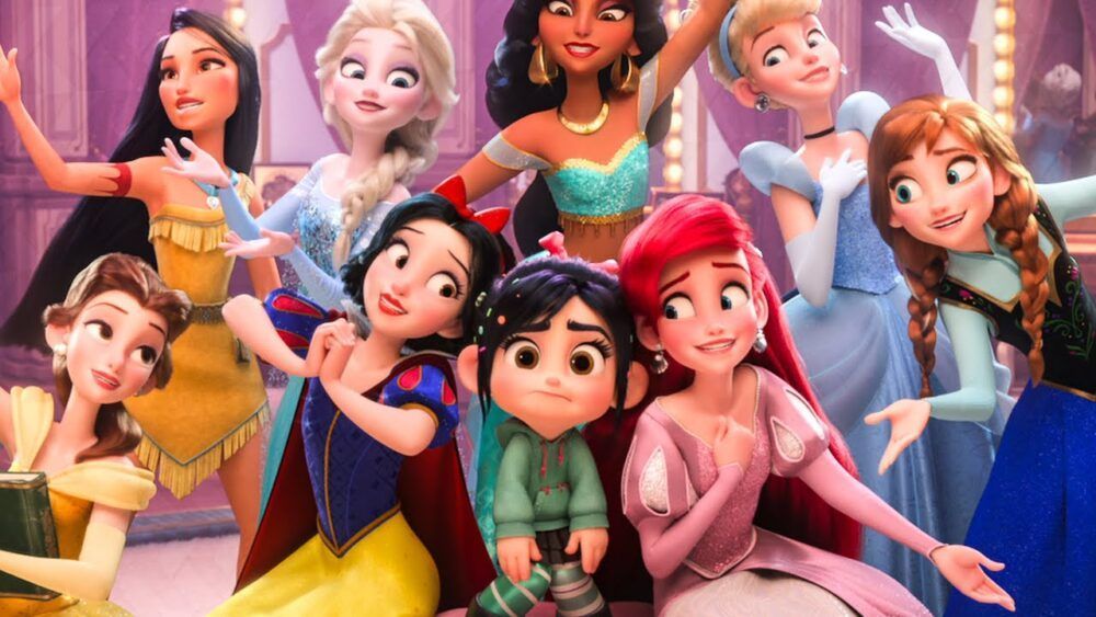vanellope and disney princess