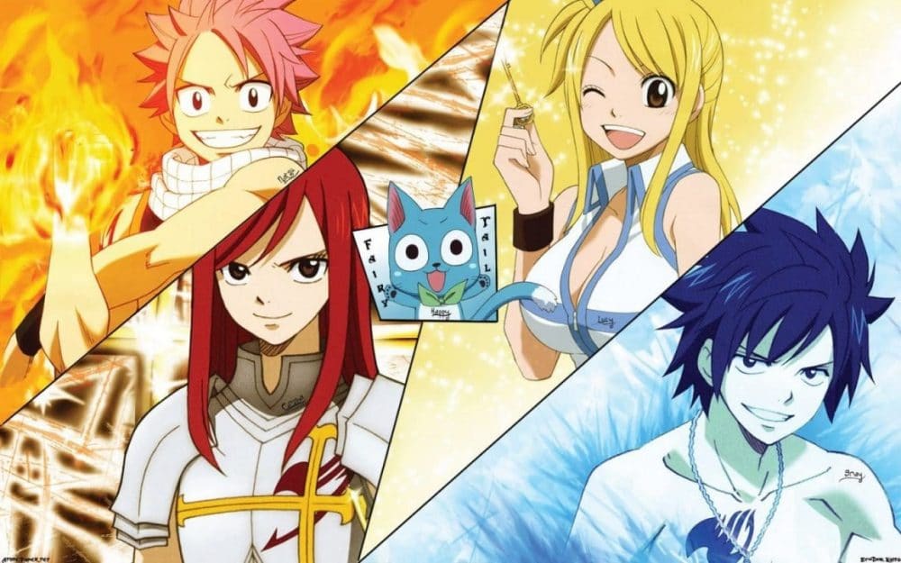 Hình ảnh nhân vật sinh động của Hội pháp sư Fairy Tail
