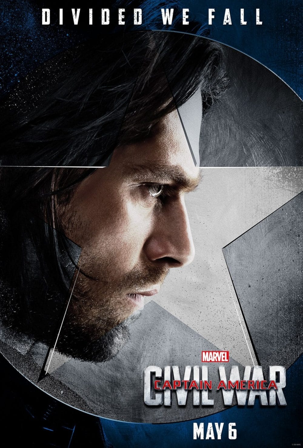 Hình ảnh của Bucky Banrnes trong Civil War