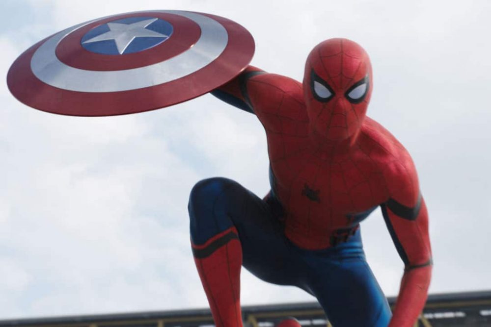 Hình ảnh của Spider Man trong Captain America: Civil War