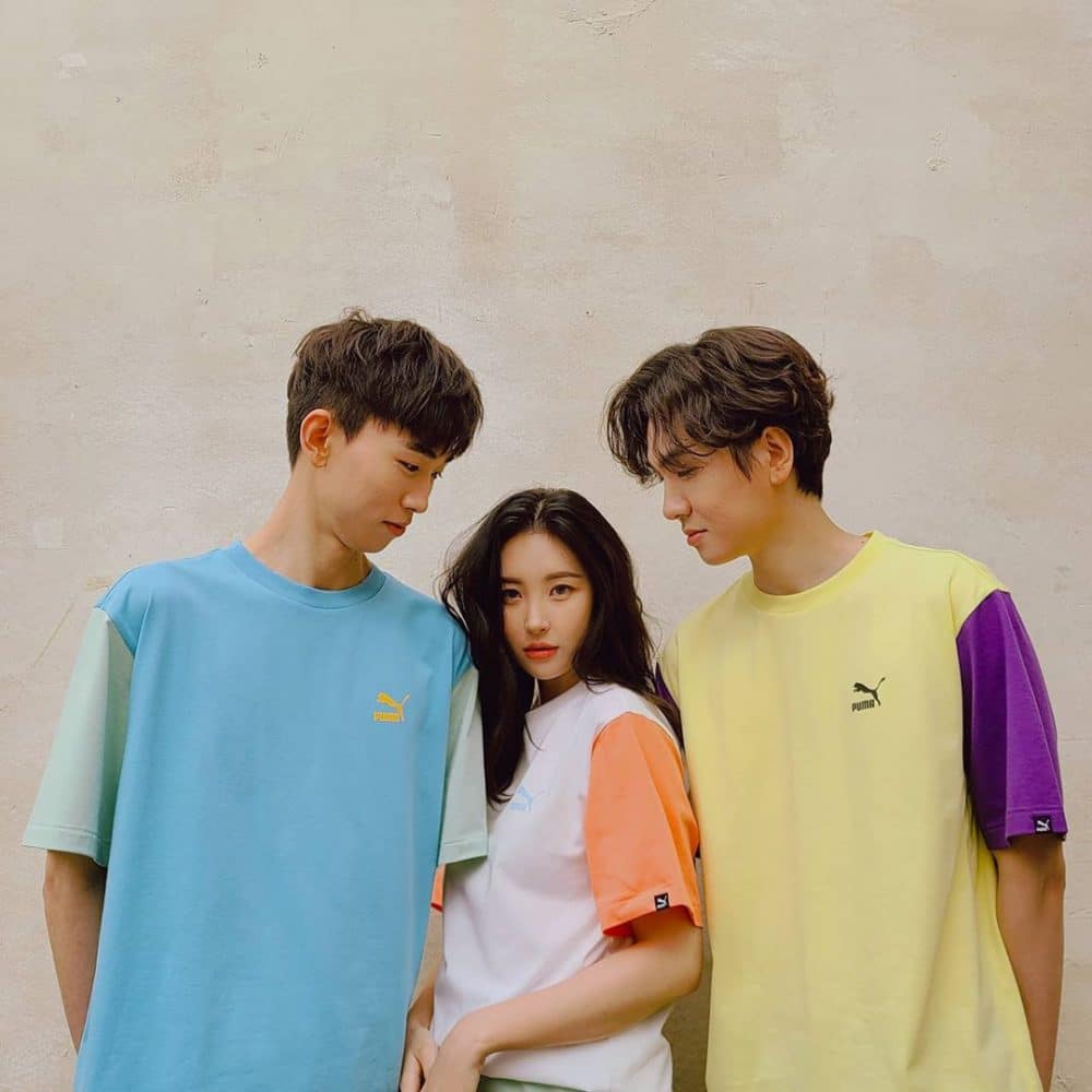 Sunmi và hai người em trai