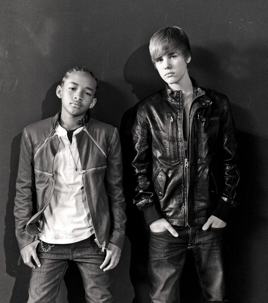 Hình ảnh của nam diễn viên chính và ca sĩ Justin Bieber
