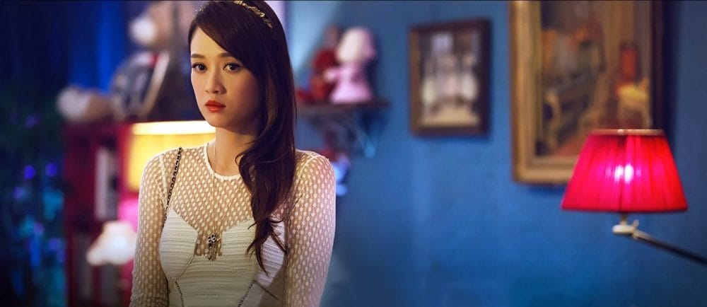 Hình ảnh diễn viên Trần Kiều Ân trong phim Tôi là nữ vương