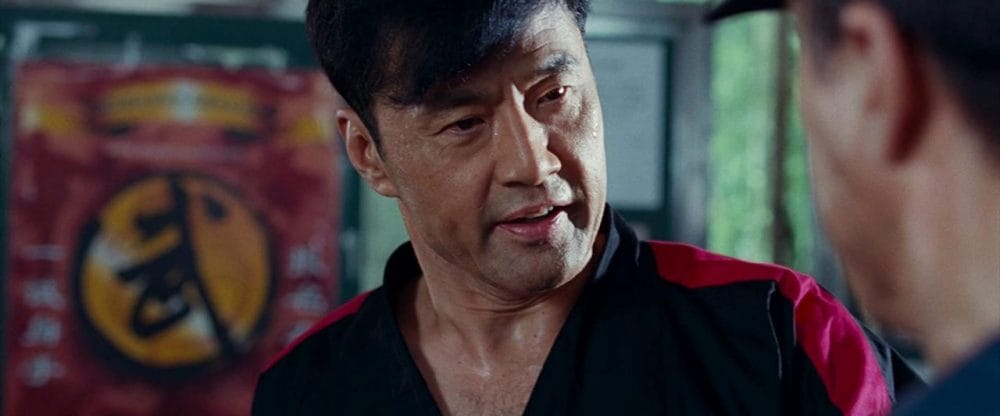 Tạo hình nhân vật Lý sư phụ trong phim Cậu bé Karate 2