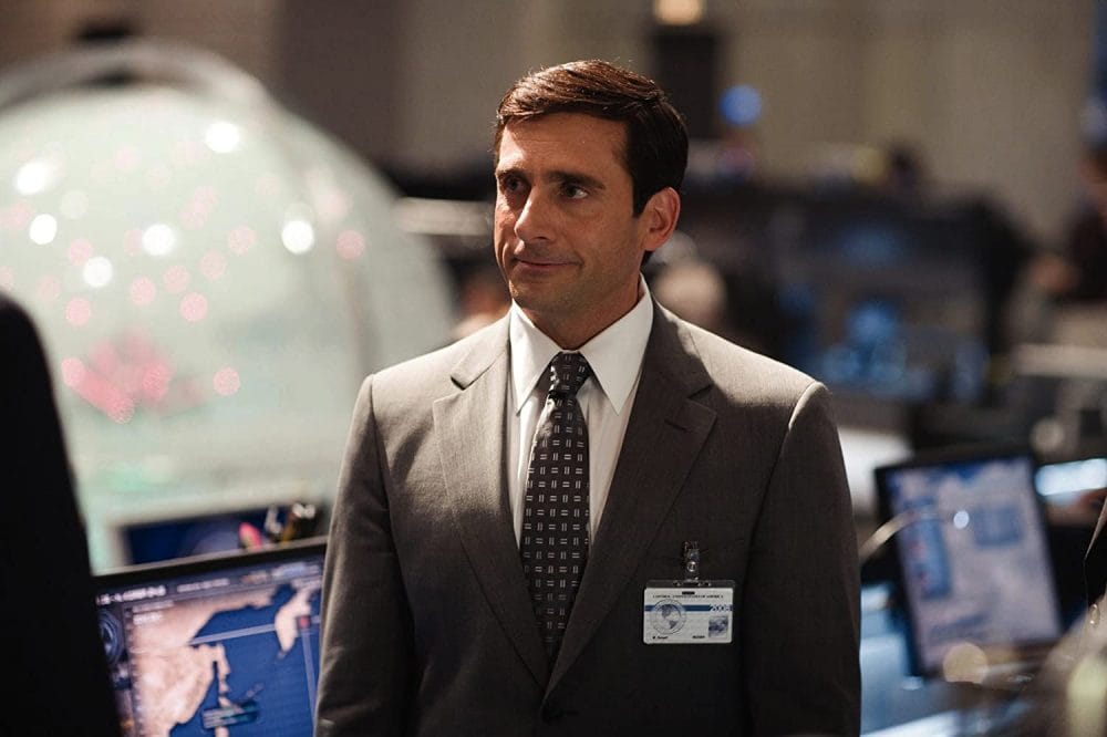 Hình cảnh của Nam diễn viên Steve Carell trong Điệp viên 89