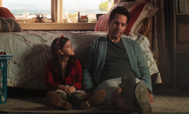 Scott Lang cùng cô con gái đáng yêu trong Ant Man and the Wasp