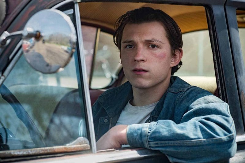 Tạo hình nhân vật của Tom Holland trong The Devil of All Time