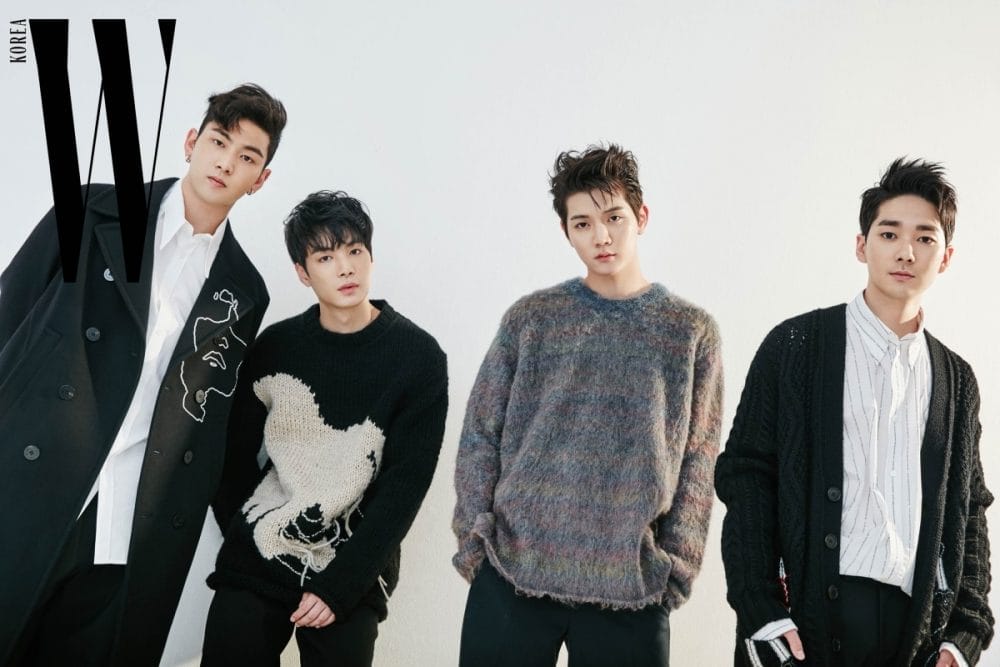 NU'EST M trên tạp chí Hàn Quốc nổi tiếng W