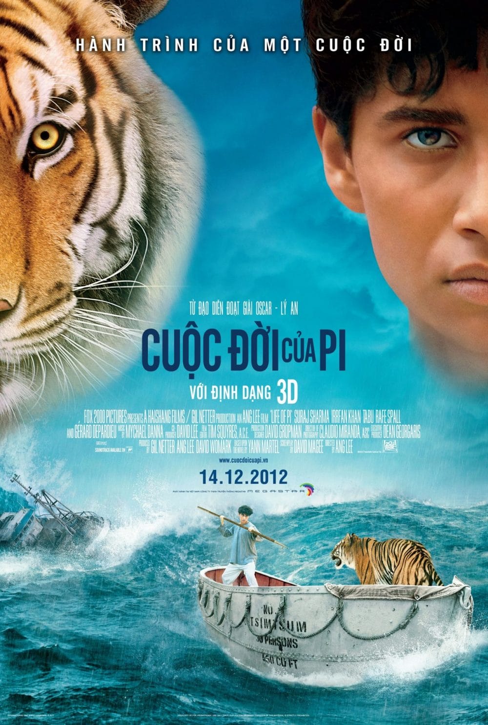 Ảnh bìa phim Cuộc đời của Pi