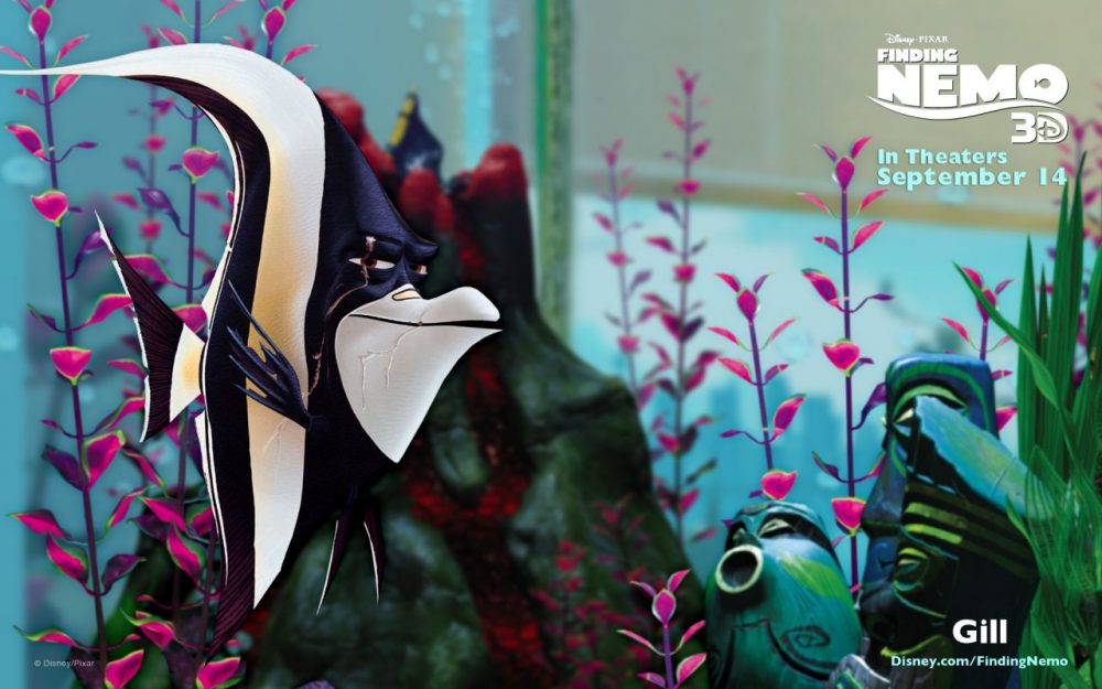 Gill là một nhân vật thông thái và tốt bụng trong Finding Nemo
