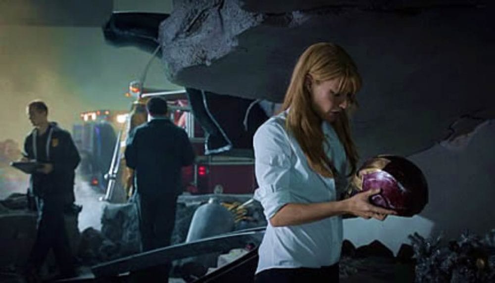 Hình ảnh của Potts trong Iron Man 3