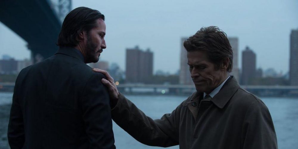 Ông nhận được rất nhiều lời khen khi vào vai Marcus (phải) trong John Wick
