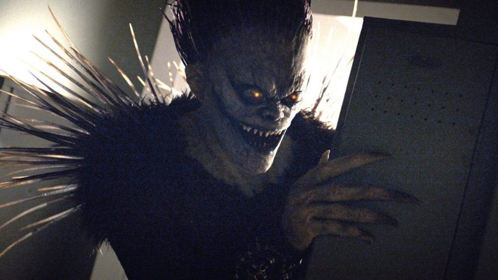 Giọng nói the thé cùng tạo hình đáng sợ của Ryuk đã để lại nhiều ấn tượng trong khán giả