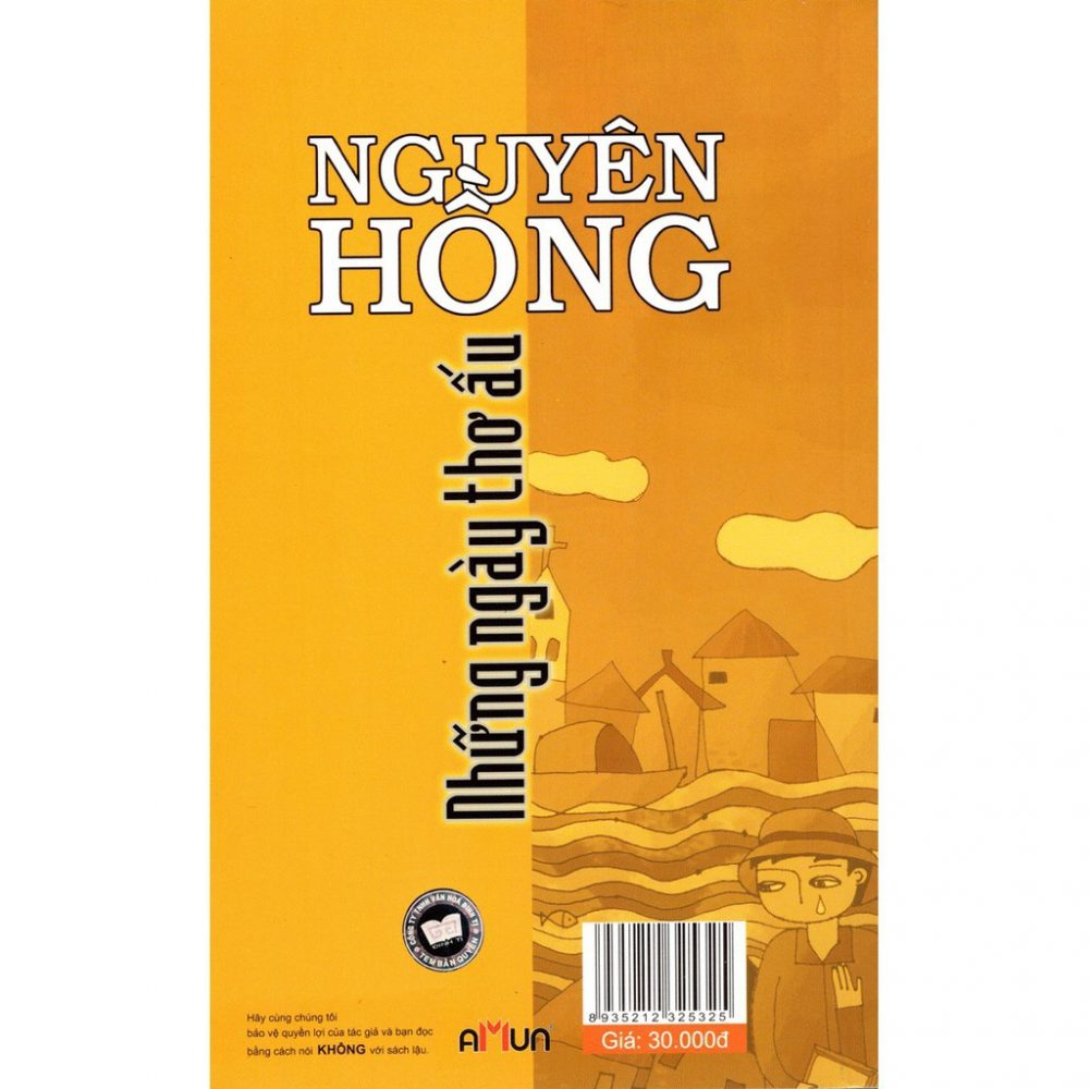 Bìa tiểu thuyết Những ngày thơ ấu