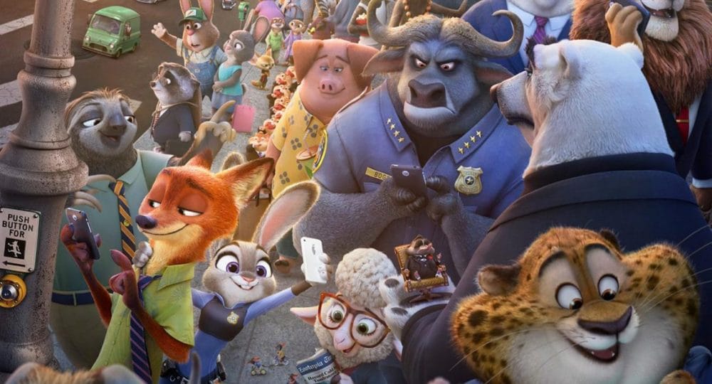 Hình ảnh cư dân thành phố Zootopia