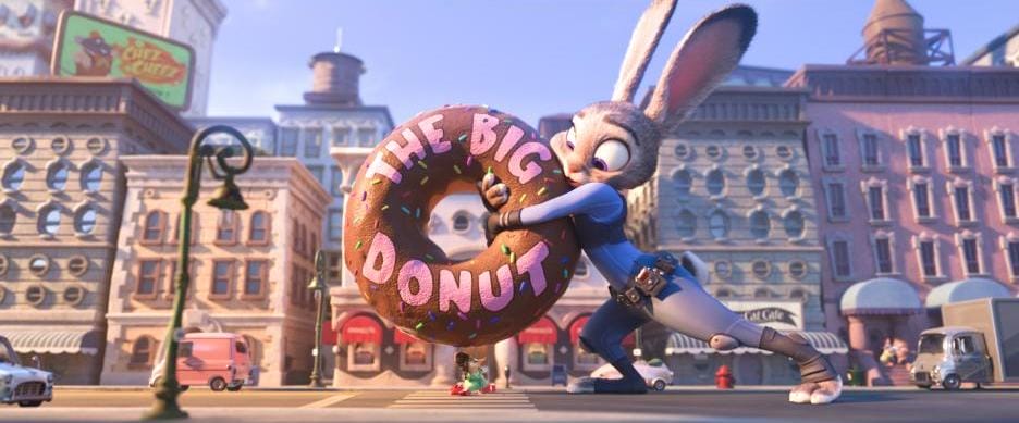 Phân cảnh thỏ Hopps cứu con gái Mr Big