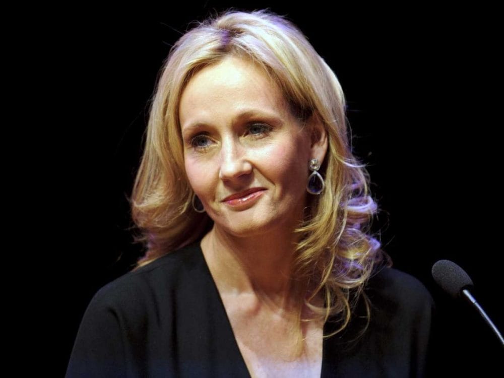 chân dung nhà văn J.K.Rowling