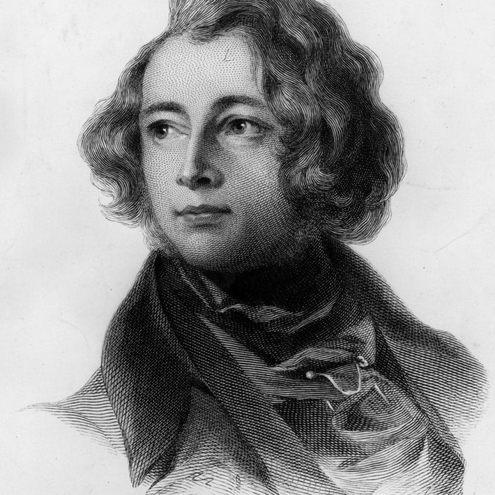Tranh phác họa chân dung Charles Dickens