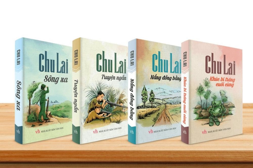 Bộ những cuốn sách đề tài người lính của nhà văn