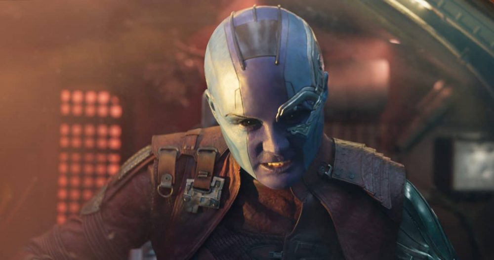 Karen Gillan thể hiện cảm xúc nhân vật