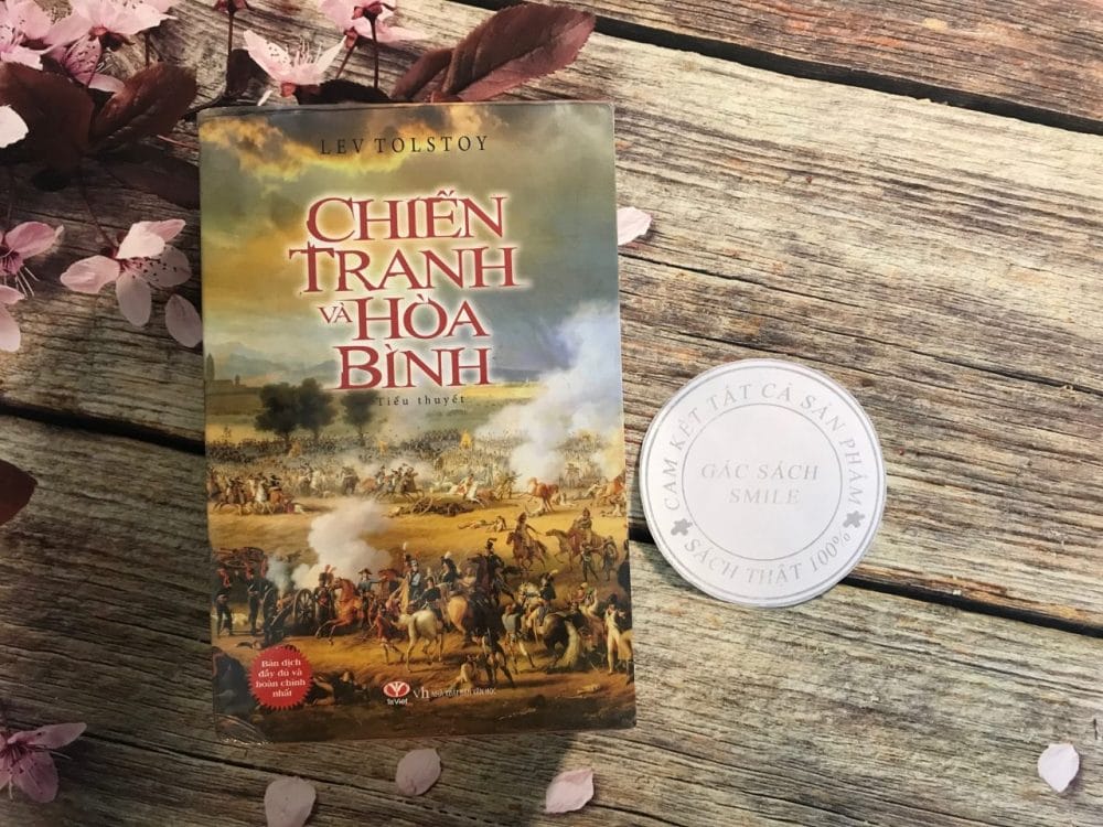 Ảnh chụp cuốn Chiến tranh và hòa bình