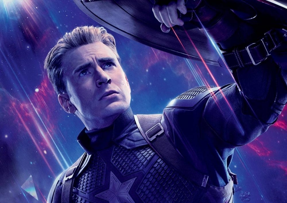 Hính ảnh của Chris Evans trong Endgame