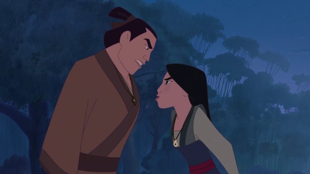 Li Shang và Mulan trong Mulan II