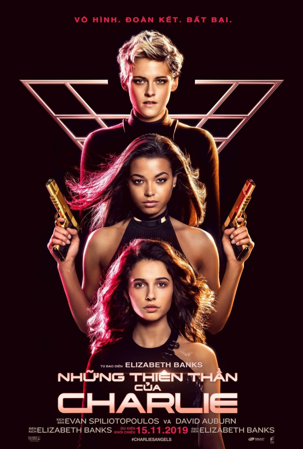 Poster tại Việt Nam của Những thiên thần của Charlie 2019