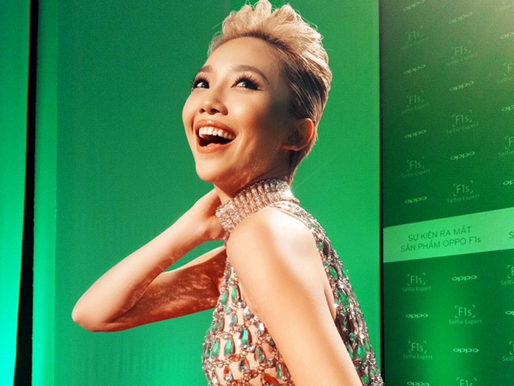 Tóc Tiên là người đại diễn cho nhà tài trợ của The Remix